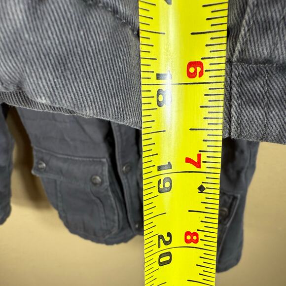 Urban Republic Boys Sherpa Lined Utility Military Jacket Size 7/8 Gray Coat - Picture 12 of 15